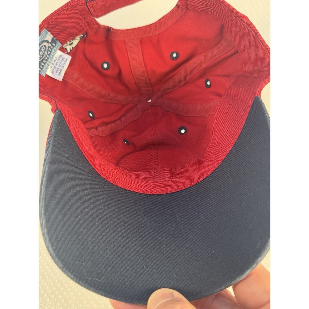 Southwestern Oregon SWOCC Lakers Baseball Hat Men's One-Size Red w/ Rocky Racoon - Picture 6 of 7